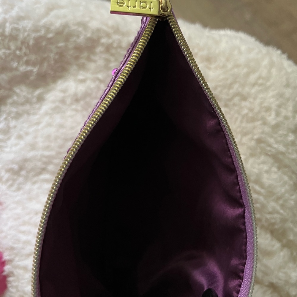 Tarte Flamingo Sequin Cosmetic Bag - Picture 4 of 4